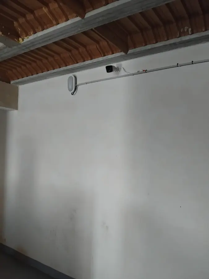 Intérieur d’un box de stockage